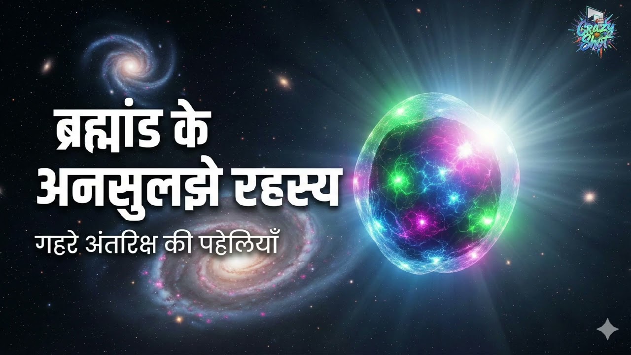ब्रह्मांड के 7 अनसुलझे रहस्य जो आज तक कोई नहीं सुलझा पाया! 😱 | Universe Mystery | @ManojDey 