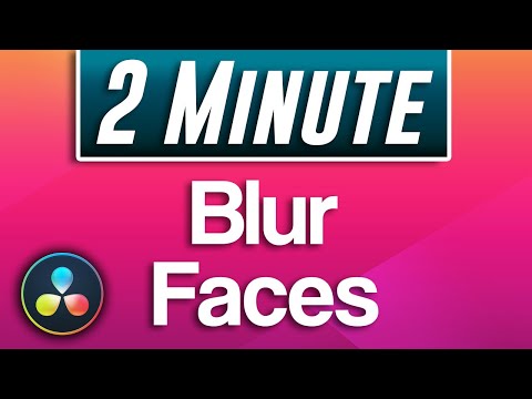 Davinci Resolve : How to Blur Faces Tutorial