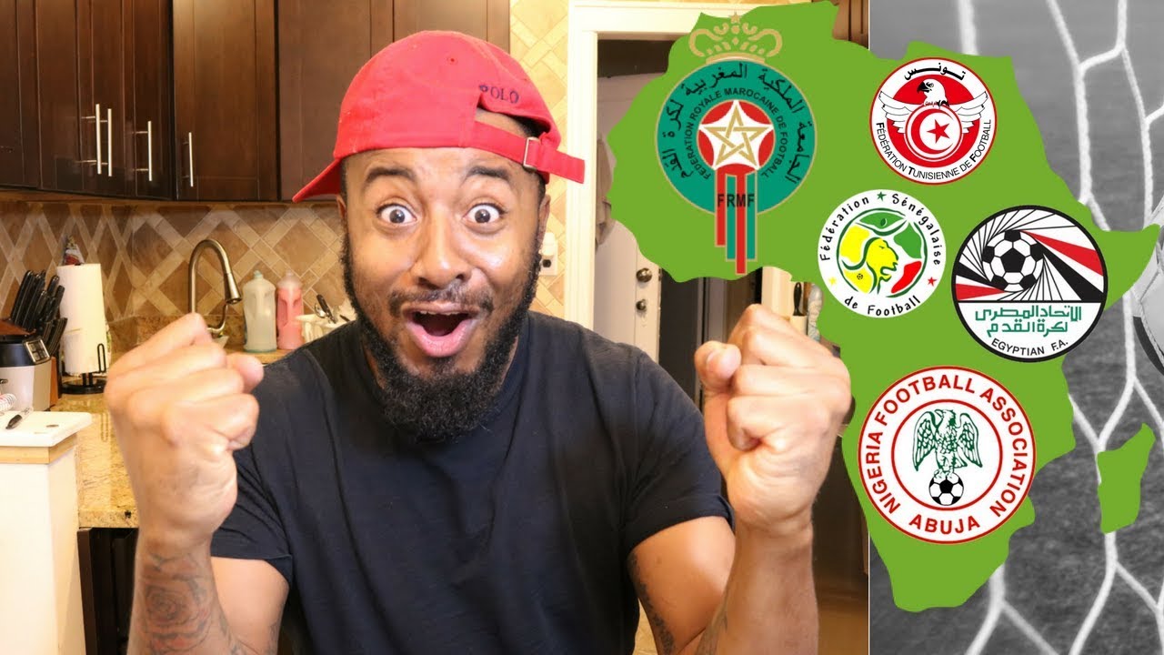 African Nations at the 2018 FIFA World Cup vlogs in spanish
