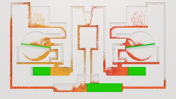 Molecular Physics. Mixing. Simulation. #002