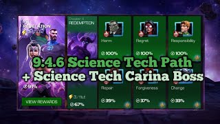 Act 9 Chapter 4 Guide | 9.4.6 Tech-Science Path MCoC + Tech-Science Carina Boss