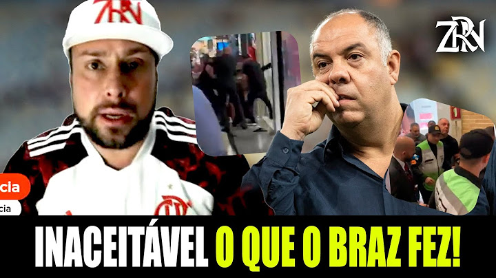 "Um ato de COVARDIA!" MARCOS BRAZ AGR1DE TORCEDOR DO FLAMENGO E CASO VAI PARAR NA DELEGACIA