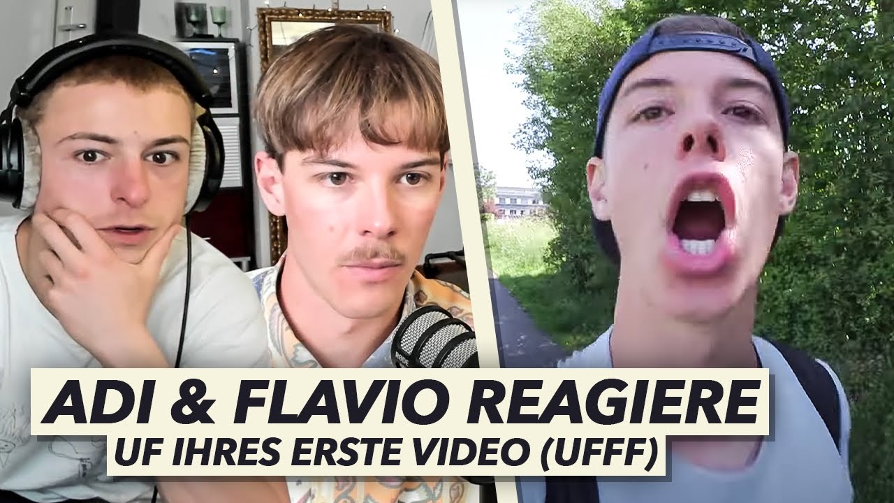 AdiTotoro & Flavio Stucki reagiere uf ihres ERSTE VIDEO 😂😭 (CRINGE) | AdiTotoro Reaktion