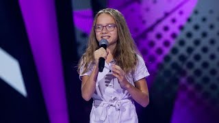 Lena Mrówczyńska - „Myśli i Słowa” - Przesłuchania w Ciemno - The Voice Kids 6