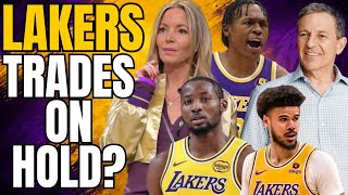 LAKERS TRADES ON HOLD