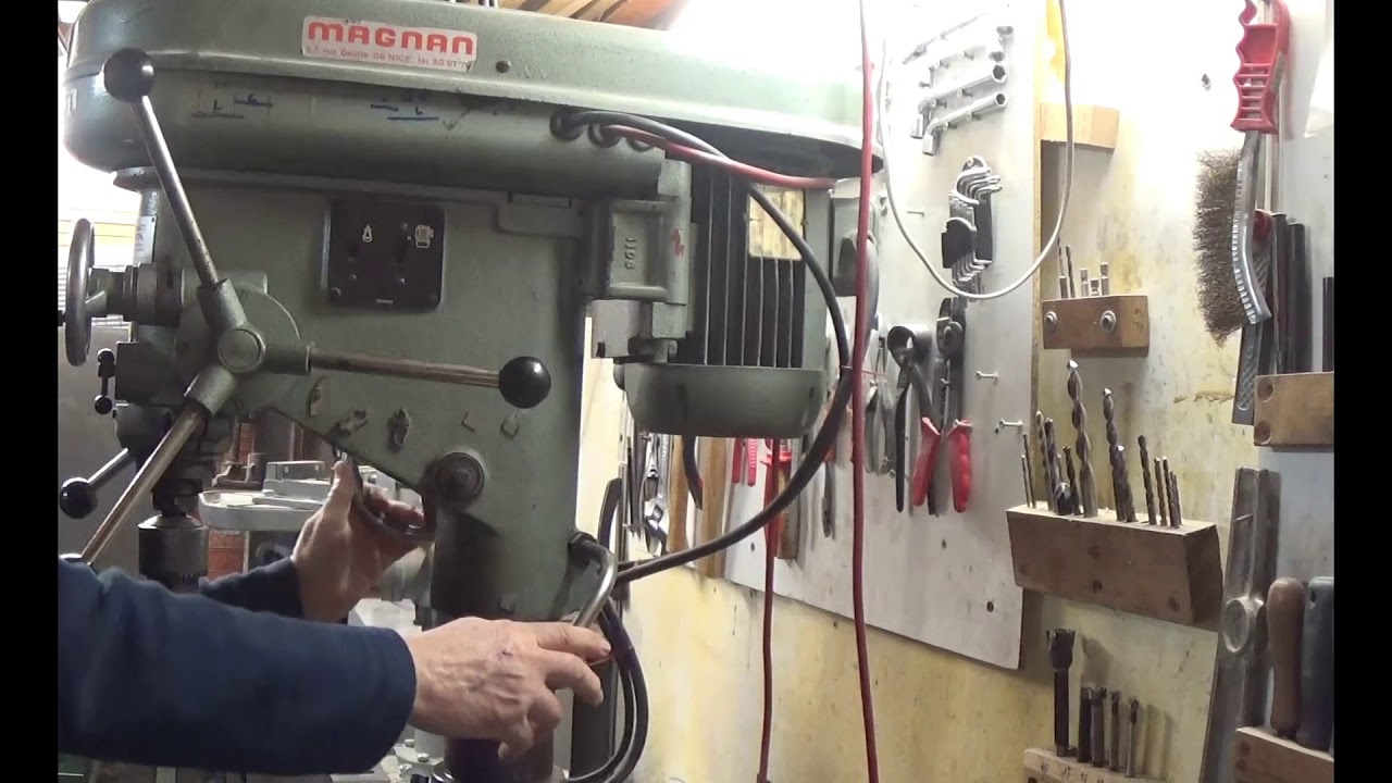 Perceuse Fraiseuse Cincinnati Pf25 Youtube