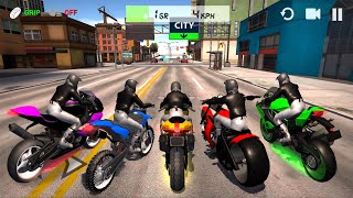 Extreme Speed Bike Ultimate Simulator 3d - Motorbike Rider games - Android / IOS Gameplay FHD screenshot 5