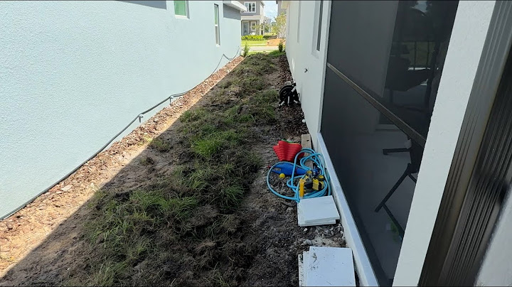 NEIGHBOR COMPLAINED AND I HAD TO REDO THE ENTIRE LAND