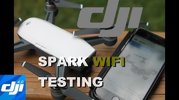 DJI Spark - WIFI MAX TESTING - USING JUST PHONE