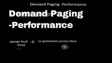 Performance of Demand Paging Tutorial-24