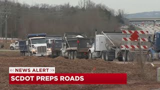 SCDOT, NCDOT prepare for third week of winter weather