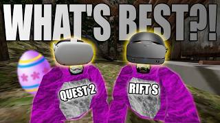 Rift S VS. Quest 2 | Running Competitive