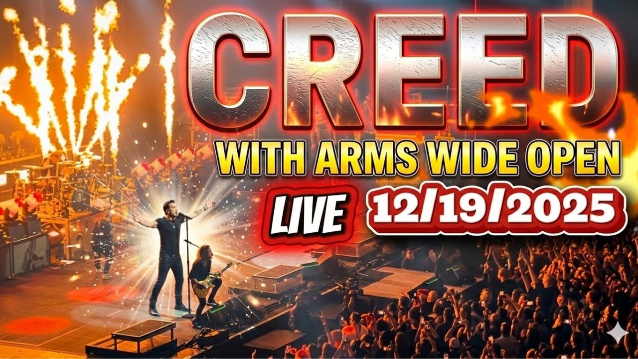 Watch 🎸 Creed - With Arms Wide Open (Live 2026 Arena Tour) Full HD on YouTube Watch 🎸 Creed - With Arms Wide Open (Live 2026 Arena Tour) Full HD on YouTube