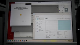 Prueba de funcionamiento AIO  All in One  Todo en uno Lenovo Celeron J3355 8GB RAM y SSD