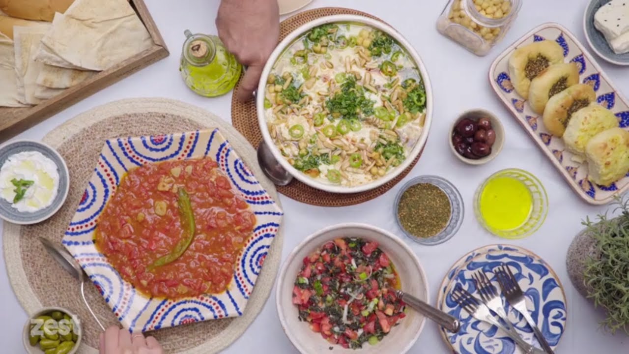 Palestinian Breakfast - فطار فلسطيني