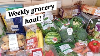 Tesco weekly grocery shopping haul and main meal plan || Family of four || W/C Wed 24th April
