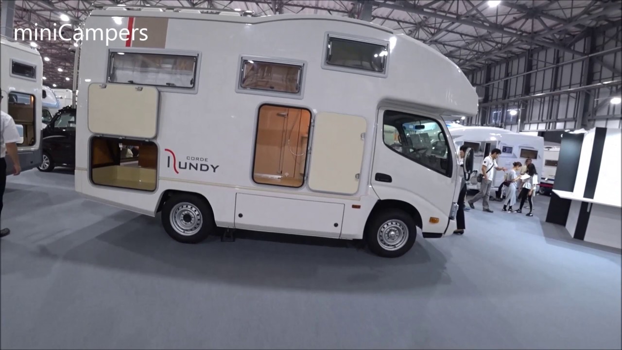 Japanese camper VANTECH CORDE RUNDY 2020 - YouTube