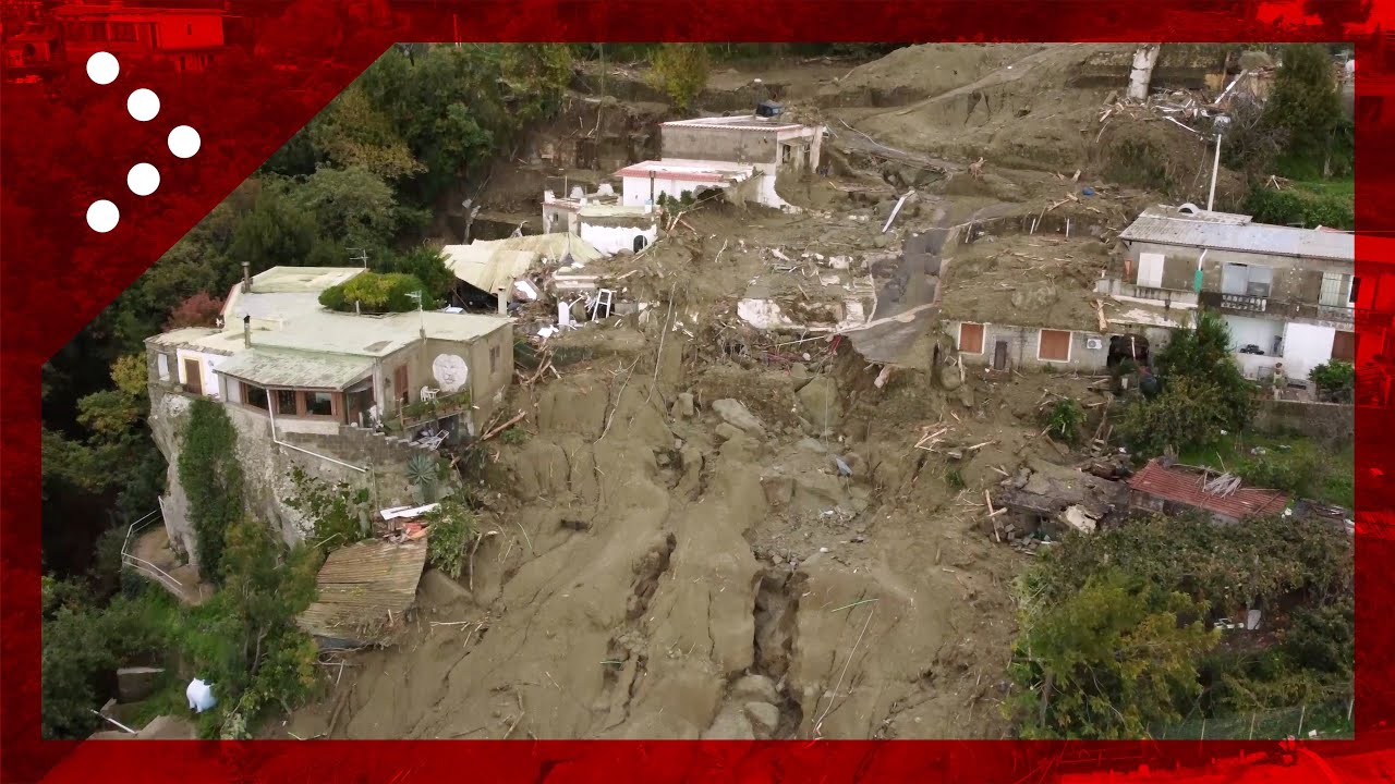 Ischia Le Immagini Dal Drone La Devastante Frana Di Casamicciola 