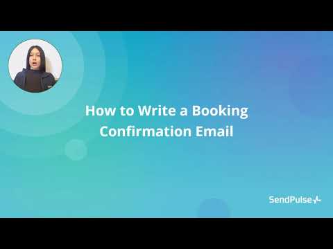 What is a Booking Confirmation Email? - Basics