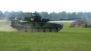 Training attack of the czech T-72M4CZ