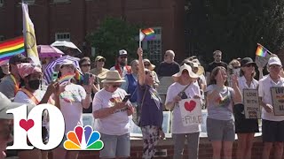 Blount Pride holds rally in lieu of annual festival