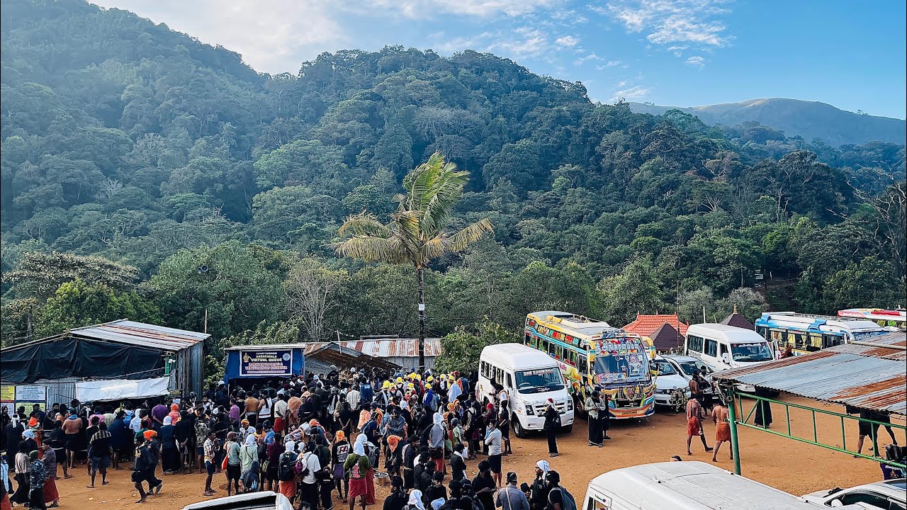 SATHRAM  Way To SABARIMALA Temple At Morning Time  Part-2