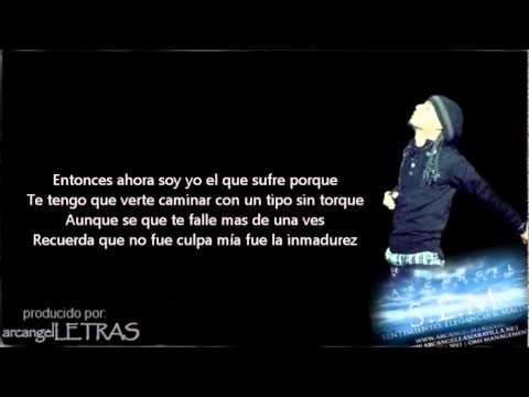 arcangel - antes solias (Letra) ORIGINAL