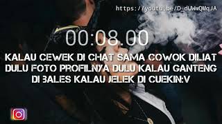 Story wa durasi 28 detik terbaru lagu DJ harusnya aku angklung