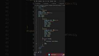 html css tutorial for beginners in 60 second || #html #css #coding #htmltutorial #htmlbeginners