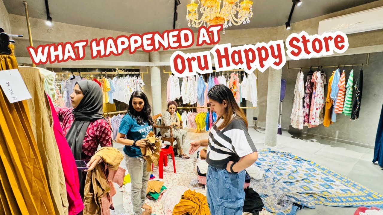 Back To Work At Oru Happy Store - YouTube