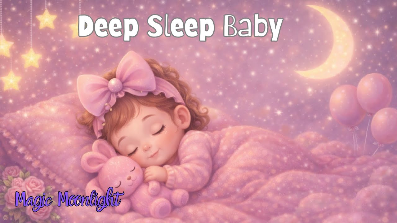 Deep sleep Baby🌙 Gentle Lullaby for Peaceful Night  (100 minutes )