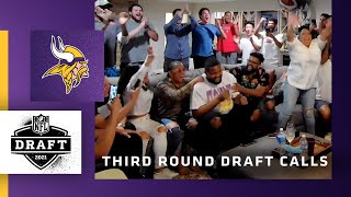 Draft Room Calls, Day 2: Minnesota Vikings Make Four Picks in the Third Round of the 2021 NFL Draft