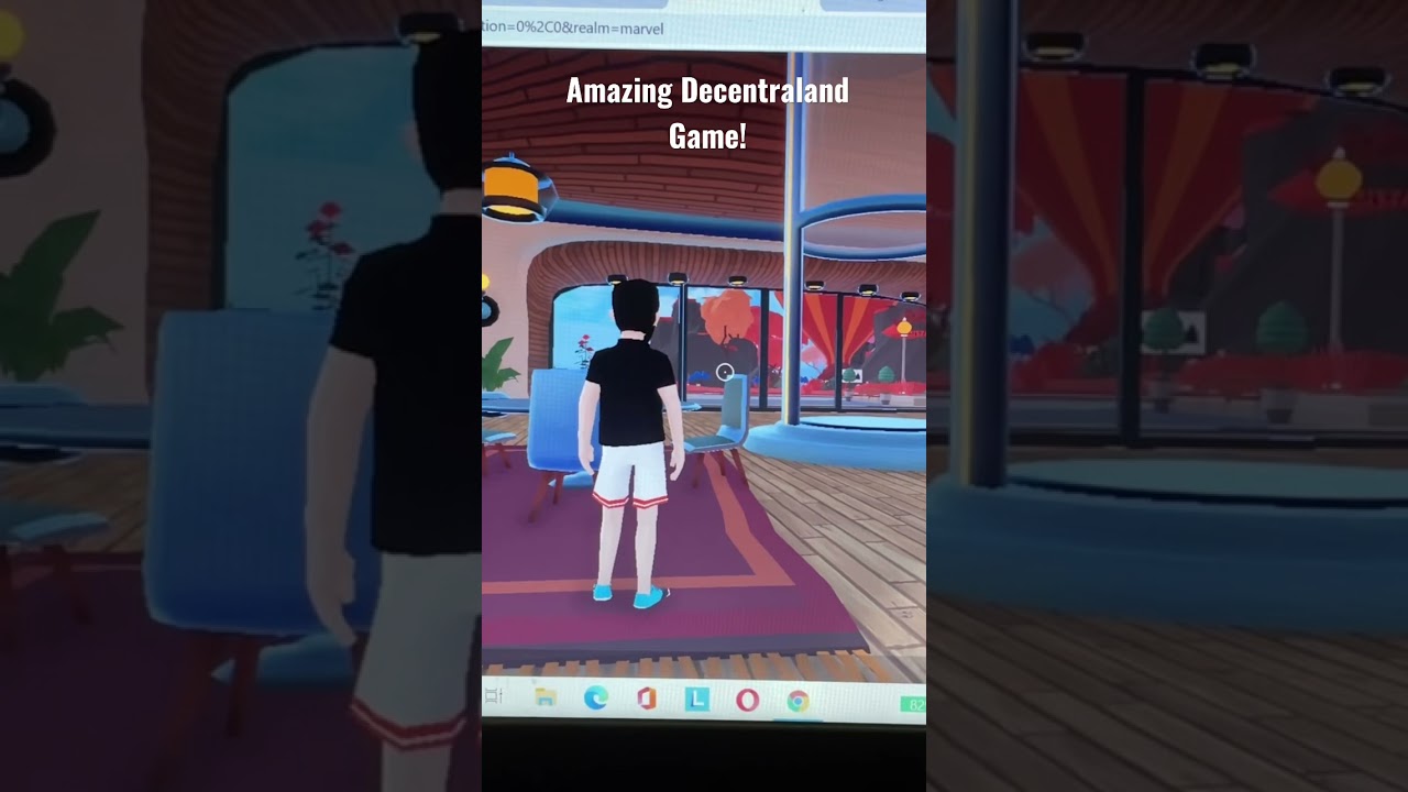 This Decentraland game was amazing, Metaverse is real! 