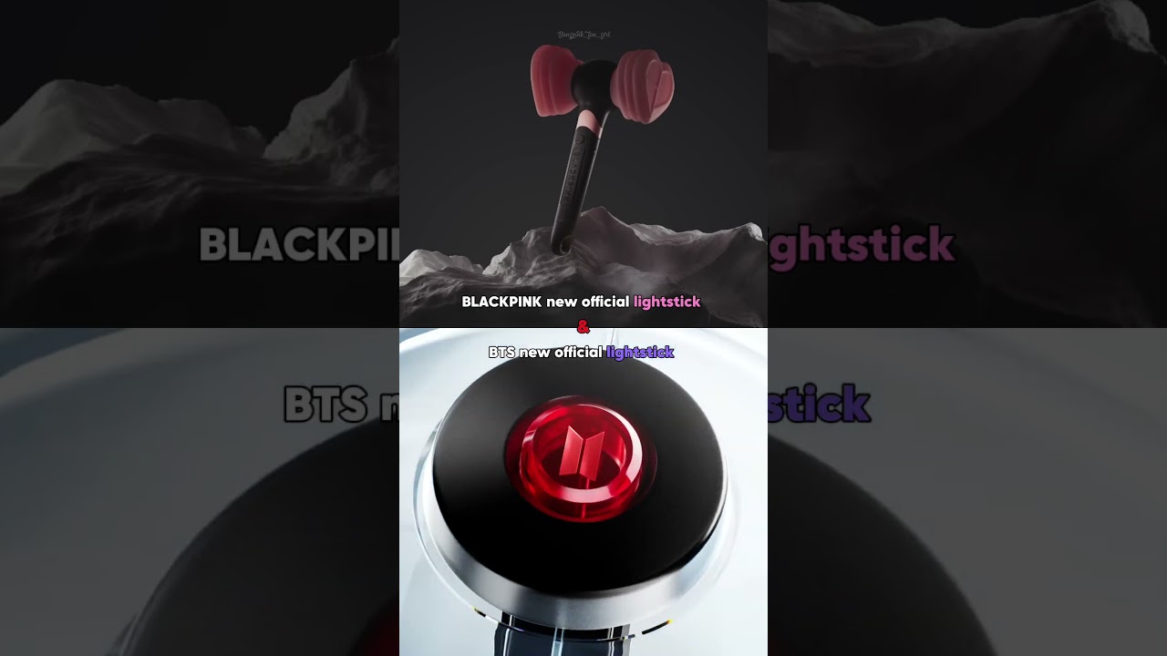 BLACKPINK & BTS official lightsticks 2026 edition 🥶💥 