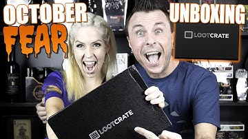 Loot Crate Unboxing Video Review - October 2014 Edition: FEAR!