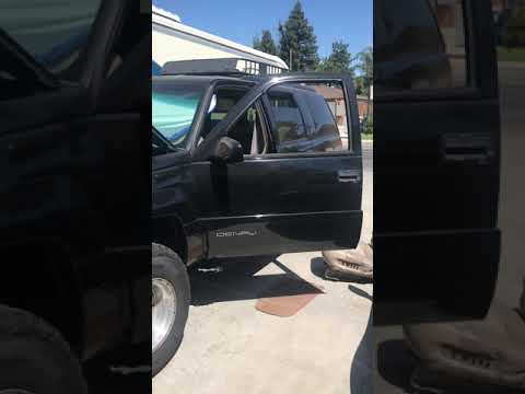 1999 yukon Denali alarm adjustment