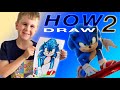 I can draw Sonic in 2 minutes