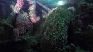 HMS Yukon : Swim through the engine room