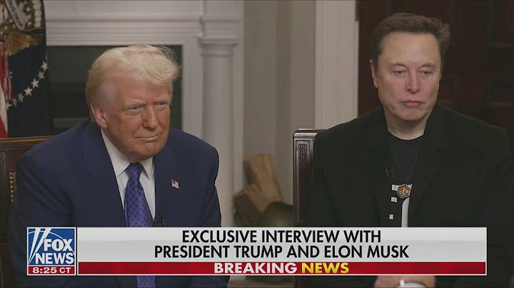 President Trump and Elon Musk defends federal government downsizing