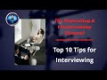 Top 10 Tips for Interviewing for Livestreaming, Podcasting or Blogging