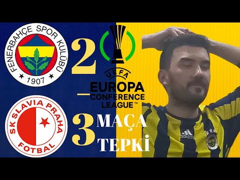 FANATİK FENERBAHÇE'LİLER SLAVİA PRAG MAÇINI İZLERSE KONFERANS LİGİ SON32 |FENERBAHÇE 2-3 SLAVİA PRAG