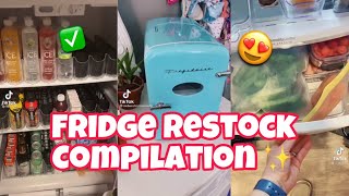 Satisfying Fridge Restocking | Tik Tok Compilation ✅