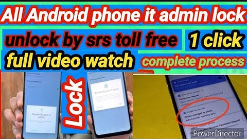 OPPO A58 IT ADMIN LOCK/Device Managed by Admin Resetting/your device automatically reset in 2 hours
