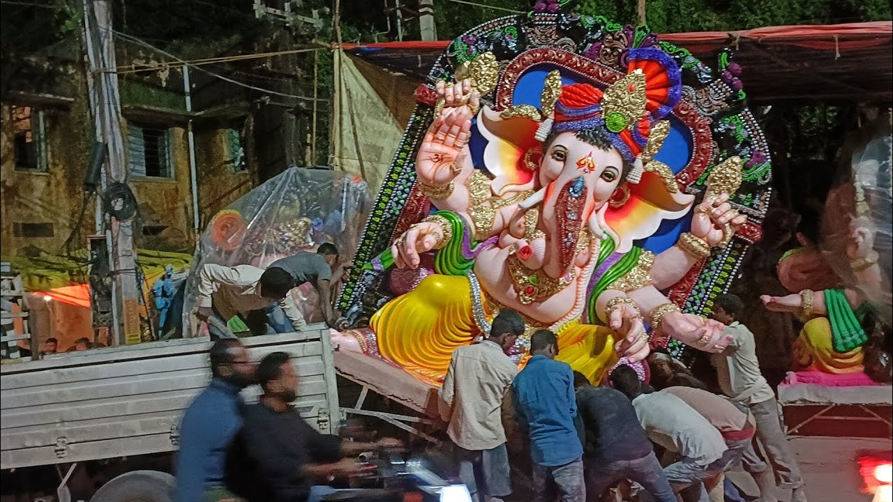 Dhoolpet Ganesh idols transport 2022