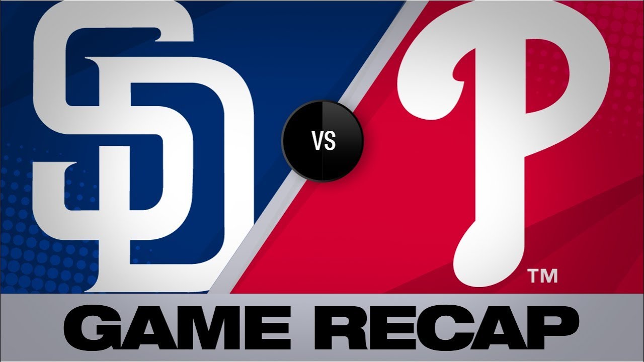 baseball ops Harper, Realmuto spark Phillies in 8-4 win | Padres-Phillies Game Highlights 8/16/19