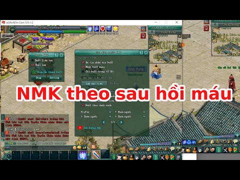 Video Võ lâm 2 - NMK theo sau hỗ trợ hồi máu - Auto9Yin.Net - youtube