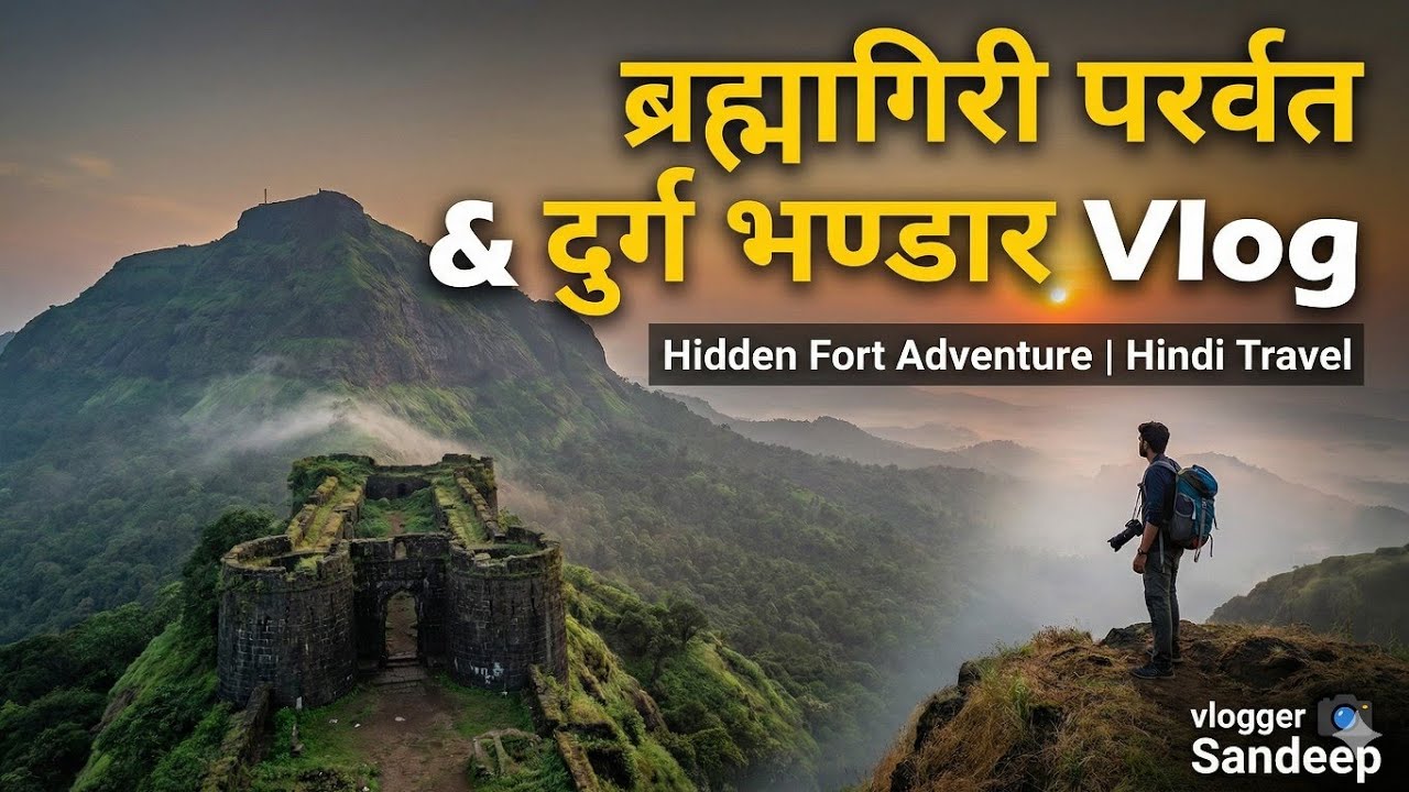 Brahmagiri Parvat & Durg Bhandar Vlog | Hidden Fort Adventure | Hindi Travel | vlogger Sandeep 