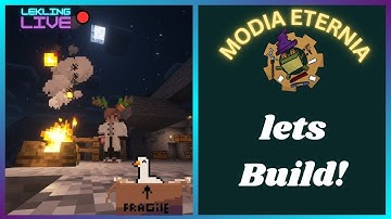 Lets BUILD! modded minecraft | Modia Eternia |