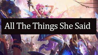 Download Lagu Seraphine ft. Jasmine Clarke, Absofacto - All The Things She Said. [Lyric Video] MP3