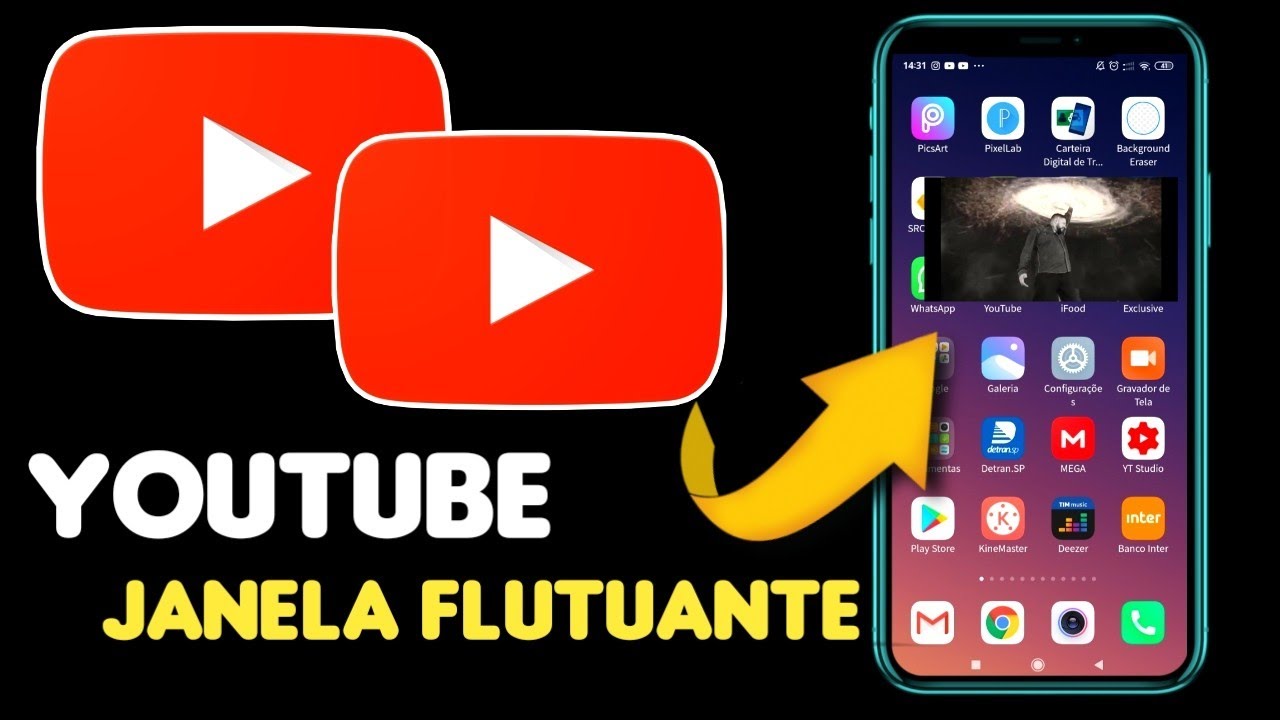 Como Rodar Vídeos do YouTube em Janela (Flutuante) - YouTube